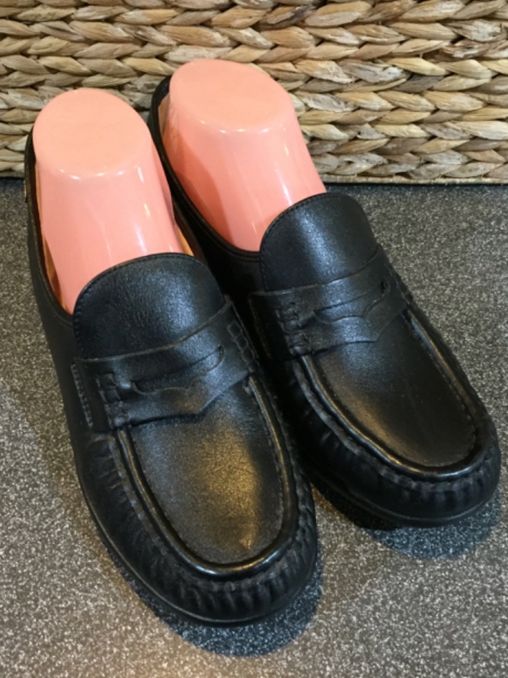 SAS Black Penny Loafers